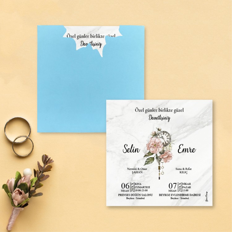 Beren Kare Davetiye 0769 - Detay Görseli 6